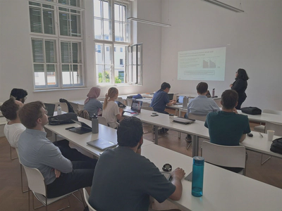 Workshop presentation session at TUM