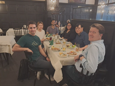 Workshop dinner at a Bavarian restaurant in Munich